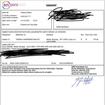 Frydizayn Ürünlerimiz Kargoya Verilmedi