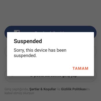 Hornet Hesabım Askıya Alındı