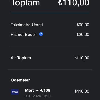 Uber Fazla Para Çekti