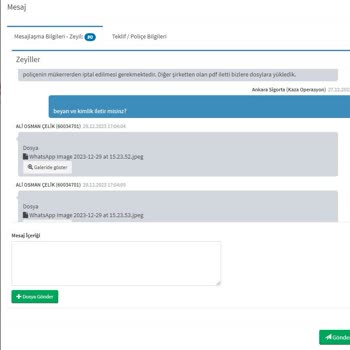 Ankara Sigorta Kasko İptalimi Yapmıyor