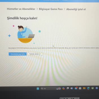 Xbox Game Pass İade