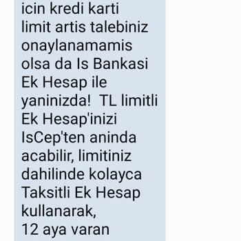İş Bankası Limit Artış Talebi