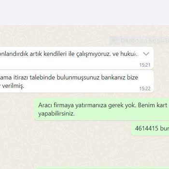 İş Bankası Harcama İtirazı İadesi