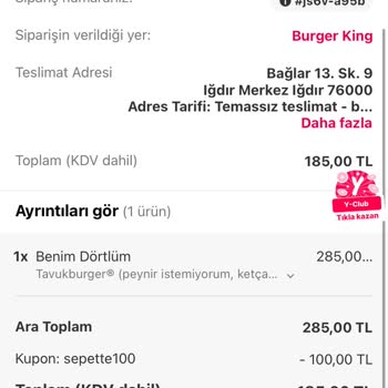 Yemeksepeti Online Sipariş Platformunda Yaşanan Sorunlar Ve Müşteri Hizmetleri İlgisizliği