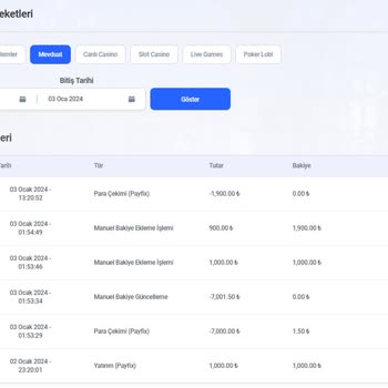 Betkom Haksız Bakiye Silme
