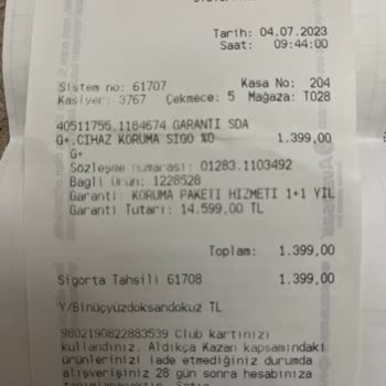 Media Markt Klima Sigorta Paketleri Pişmanlıktır