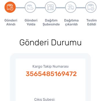 Aras Kargo Kargom İlk Verildiği Şubede Bekletiliyor