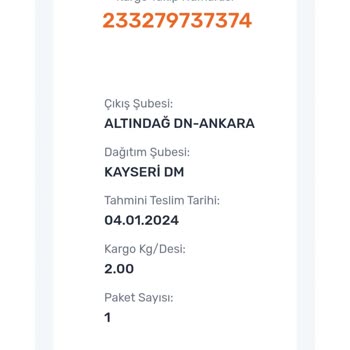 Sendeo Kargo Şirketi Kargomu Teslim Alamama Sorunu Yasıyorum