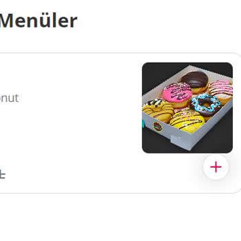 Boston Donuts Uygulama Üzerinden Verilen Siparişin İptal Edilmesi