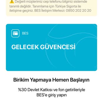 Türkiye Hayat Emeklilik BES İptal Olmuyor