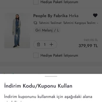 Boyner Çark Çevirme Kupon Kullanamıyorum