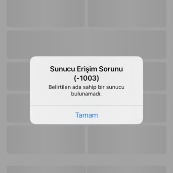 Sahibinden Sunucu Erişim Sorunu