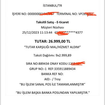 Dyson Türkiye Şirketi Ödeme Alıp Siparişiniz Yok Diyor.