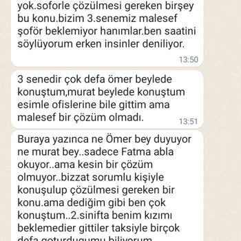 Ulaştırma ve Altyapı Bakanlığı Ulusoy Öğrenci Beklememesi