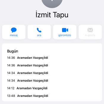 Tapu Ve Kadastro Genel Müdürlüğü İzmit Tapu Müdürlüğü Telefonlara Bakmıyor!