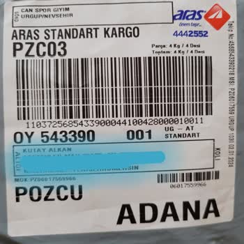 Aras Kargo Nezaketsiz. Personel Davranışı.