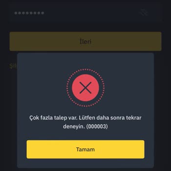 Binance Yüzünden Zarardayım. Hesaba Erişim Yapamıyorum.!