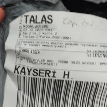 MNG Kargo Ve Jeuvenile Markasından Şikayetçiyim