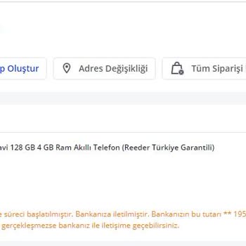 Olmayan Ürünü Satan Firma Ve Aracı Pazarama.com