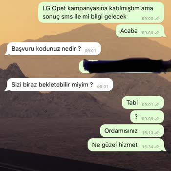 LG WhatsApp Hattı Hizmeti Komedi