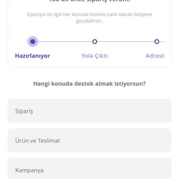 Getir Getireceği Sürede Getiremedi!