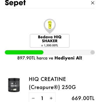 HIQ Nutrition Kampanya Ürünü Eksik Ve Ürün Hasarlı Geldi