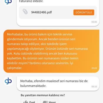 Xiaomi Çevrimiçi Alışveriş Platformundan Satın Alınan Elektronik Ürünün Teknik Servis Sorunu