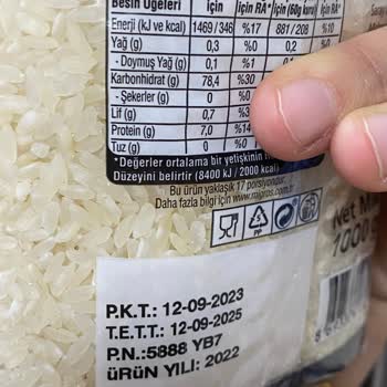 Migros Baldo Pirinç İçinde Kurtlar Var
