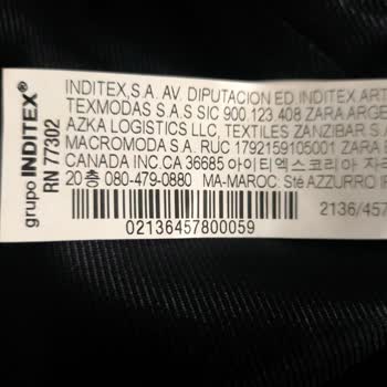 Zara Mağazası Ürün Değişimi