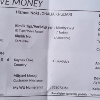 İş Bankası Western Union Para Alma Problemi