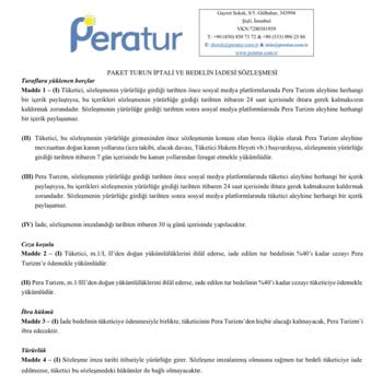 TÜRSAB İptal Edilen Turun Parasını Alamadım!