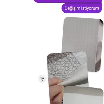 Temizfikirlerrr (Instagram) Temiz Fikirler Kaymaz Halı Satıcısı Yanlış Ürün Gönderiyor