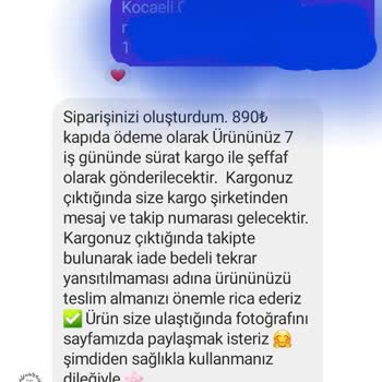 Temizfikirlerrr (Instagram) Temiz Fikirler Kaymaz Halı Satıcısı Yanlış Ürün Gönderiyor