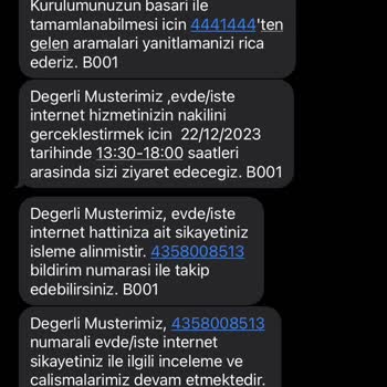 Türk Telekom Nakil İçin Gelmiyor