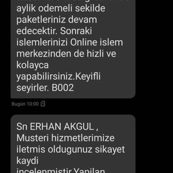 Digiturk Müşteri Hizmetleri Konusu