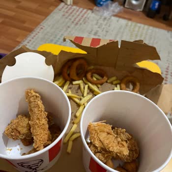 KFC Menü Sipariş Eksik