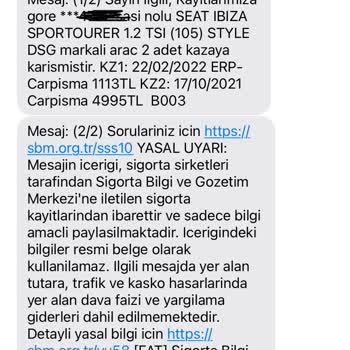 Suvmarket Hasar Kaydı Çıkması
