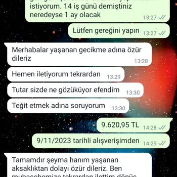 Merve Dağlı Ücret İadesi Yapmıyor
