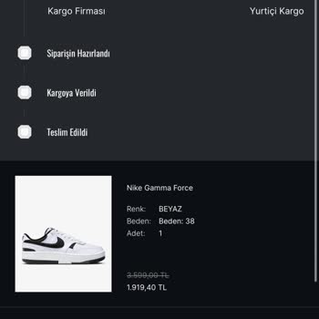 Sneaks Up Haftalardır Hazırlanan Sipariş