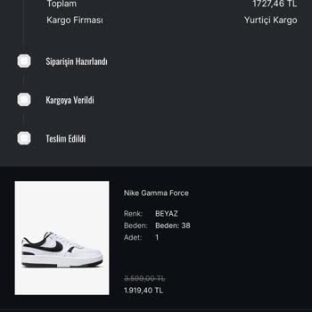 Sneaks Up Haftalardır Hazırlanan Sipariş