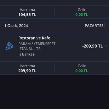 Yemeksepeti Kredi Kartımdan Sipariş Vermeme Rağmen Para Çekimi Oluyor!