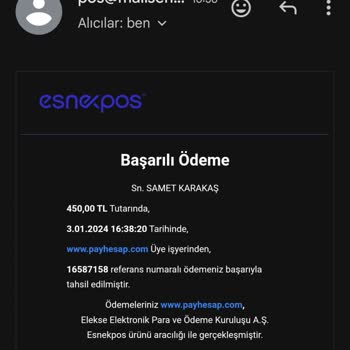 Hesappin Den Aldığım Hesap Sorunu