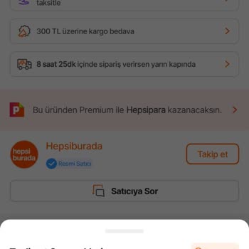 Hepsiburada Kargoya Verilmeyen Ürün Hakkında