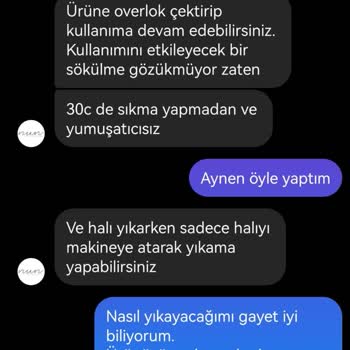 Nun Dekoratif Halı Yolluk Yıkandı, Kenarları Attı!