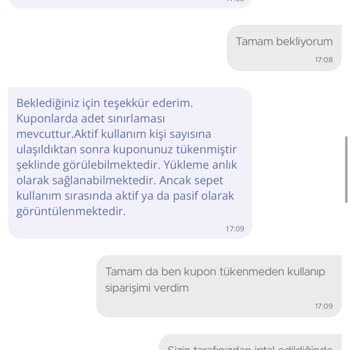 N11 Çabuk Siparişi Kupon Kullanılınca İptal Ediliyor!