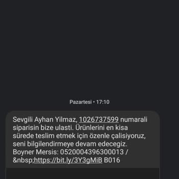 Boyner Siparişim Neden Kargoya Verilmedi?