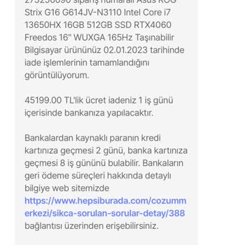 Hepsiburada Bilgisayar Alış Verişi Sürecimin Sorunlu Geçmesi