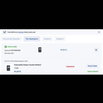 D&R Yanlış Ve Eksik Kitap