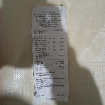 Snowy Market Yağlı Kıyma Hayal Kırıklığı