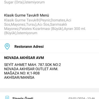 Burger King Fazla Alınan Ücret Hk.